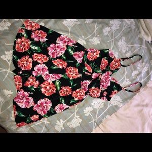 V neck flower summer dress 🌸